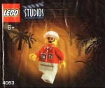 LEGO Studios set #4063 Cameraman 2 minifigure